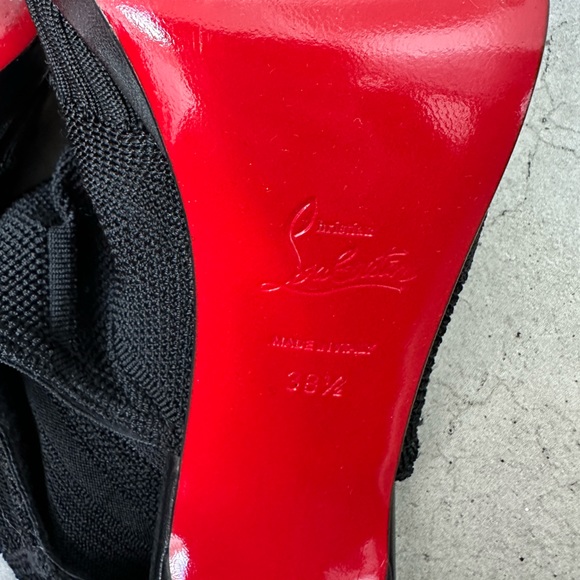 CHRISITAN LOUBOUTIN KNIT BOOTIE - Picture 10 of 10